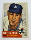1953 Topps Baseball Single #207 Whitey Ford (Ex) Eo2