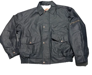 The Australian Outback Collection Vintage Bomber Jacket Mens Large Parachute - Picture 1 of 12