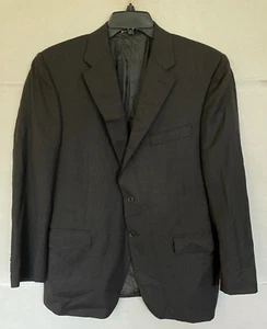 CHAQUETA TRAJE CANNEL 13290/37 PARA HOMBRE TALLA (56) EE. UU. 38 GRIS OSCURO NUEVA SIN ETIQUETAS - Imagen 1 de 4