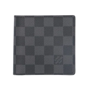 LOUIS VUITTON Geldbörse N62664 Damier Grafitto Canvas Marco gebraucht - Bild 1 von 5