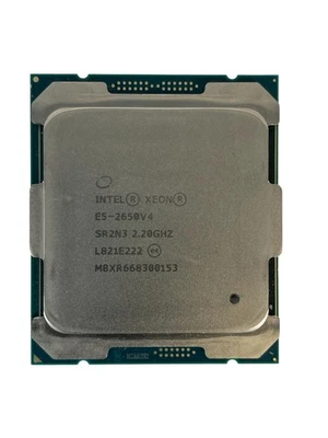 Lote de 4 procesadores de servidor Intel Xeon E5-2650 V4 SR2N3 2,20 GHz 12 núcleos 30 MB de caché Foto 1 de 4