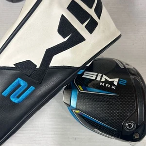 TaylorMade SIM2 MAX 9.0° Driver Head w/ Cover JAPAN - Picture 1 of 9