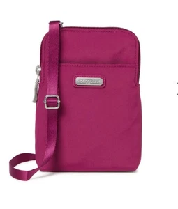 Baggallini Take Two RFID Bryant Crossbody Wild Plum EUC - Picture 1 of 11