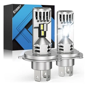 New FAHREN LED HB2 H4 9003 Headlight Replacement Bulbs 60W 6500K 13000LM Bright - Picture 1 of 8