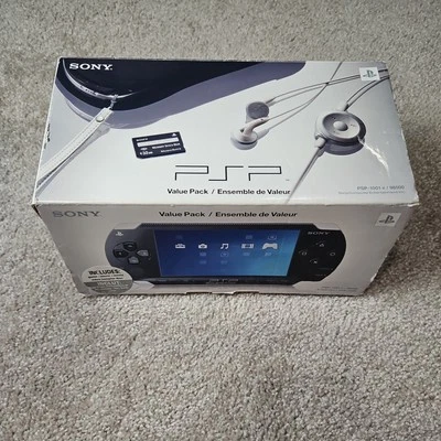 Sony PlayStation Portable Value Pack - Black (PSP-1001K) - Image 1 of 4