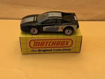 Matchbox Superfast No. База 75 Ferrari Testarosa Macau с коробкой для хранения - Изображение 1 из 4