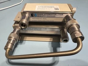 HP Agilent Step Attenuator 8495H 8494H 0-81dB DC-18GHz N Type 24V - Picture 1 of 5