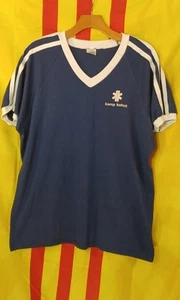 Kamp Kohut Vintage V Neck Ringer Shirt Sleepaway Camp Augusta Sportswear RARE 🏕 - Picture 1 of 11