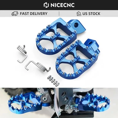 Reposapiés CNC reposapiés pedales reposapiés para Husqvarna FC250 FC350 FC450 2014-2015 Foto 1 de 4