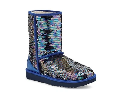 1112514 UGG Austrália STELLAR SHORT Lantejoulas INCRÍVEL Botas Brilhantes I LOVE SHOES - Imagem 1 de 4