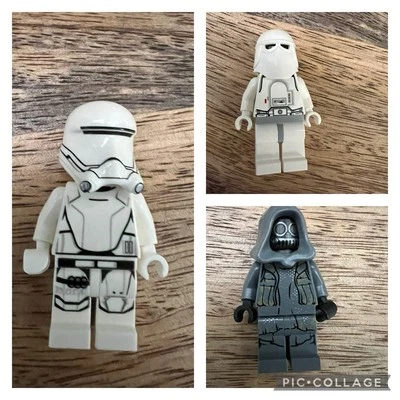 LEGO Star Wars Unkar's Thug, First Order Trooper y Snowtrooper Minifigura Lote Foto 1 de 4