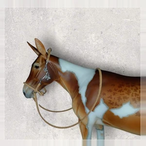 No Model Breyer horse custom CHRISTMAS Bridle Flowers - Picture 1 of 1