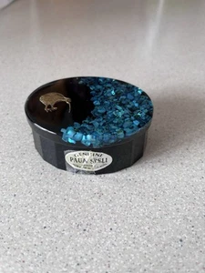 Genuine Puau Riki New Zealand Miniature Shell Trinket Box - Picture 1 of 4