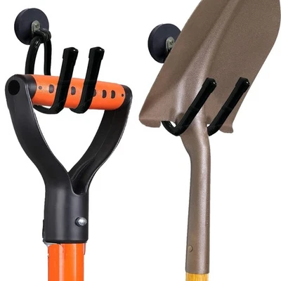 PMSANZAY 2 Pack Strong Magnetic Garage Storage Hooks, Heavy Duty Magnet Organizer Hook...