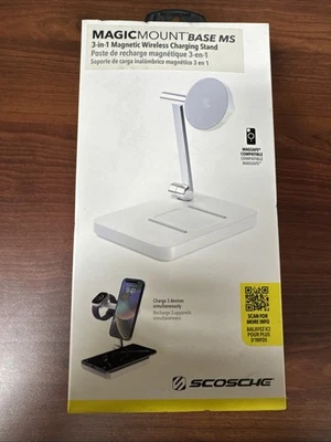 Scosche - MagicMount Base MS for Mobile Phones - White NEW - Image 1 of 4
