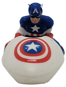 Hardee's Kinder Mahlzeit Spielzeug 1990 Marvel Super Heroes Captain America Jetski (lose) - Bild 1 von 5