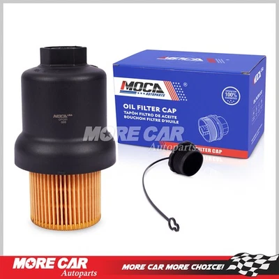 Tapa de filtro de aceite para Audi A3 A4 S3 TT Seat Volkswagen Bora Eos GTI Jetta Passat Foto 1 de 4