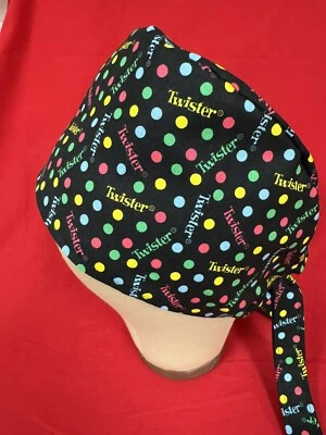 Men/Women Surgical Scrub Cap Lined Game 100% Cotton - Image 1 of 3