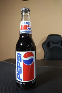 Botella Completa Pepsi Cuello Largo Richard Petty Primera Taza Winston Victoria - Imagen 1 de 5