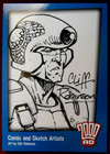 2000 AD Card #67 - Cliff Robinson - Strictly Ink 2008 - Judge Dredd