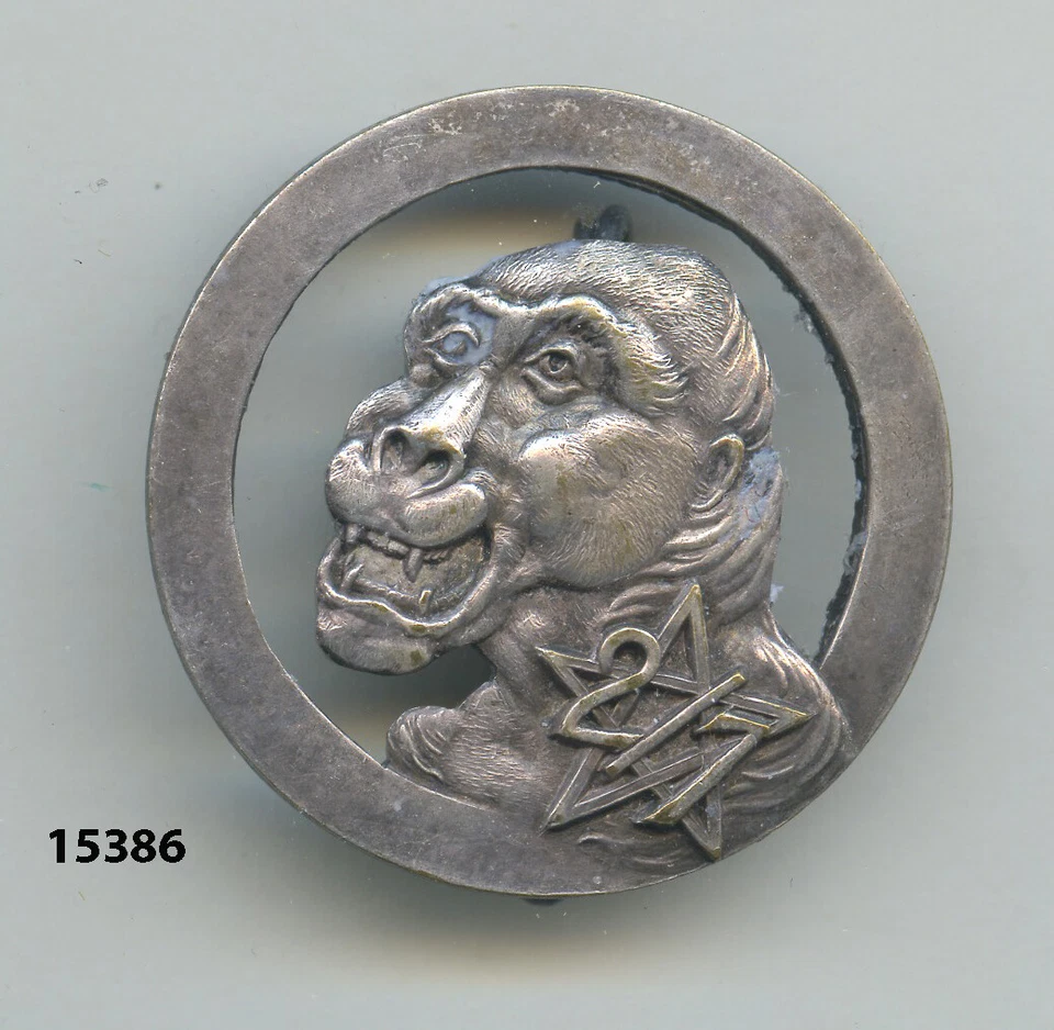 Insigne , 2 / 7  Rgt. de Tirailleurs Marocains , ( gorille ) - Photo 1/1