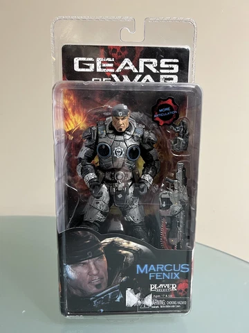 NECA - Gears of War - Marcus Fenix - Action Figure - New/Sealed Cover