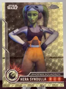 Juego base cromada Topps Star Wars 2023 Hera Syndulla Superfractor 1/1 Rebels - Imagen 1 de 1