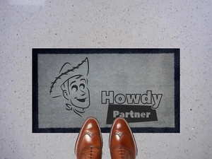 Engraved Door Mat Disney Range 40cm x 70cm Internal Toy Story Woody Partner - Picture 1 of 17