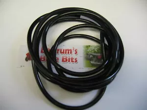 TUBO CARBONI TRABOCCO OLIO COMBUSTIBILE BENZINA NERO per 3MM - 4MM - RACCORDI LUNGHEZZA 0,5M - Foto 1 di 1