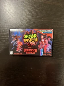 SOUR PATCH KIDS Candy Stranger Things Limited Edition Candy Box 3.5oz. NEW BOX - Picture 1 of 2