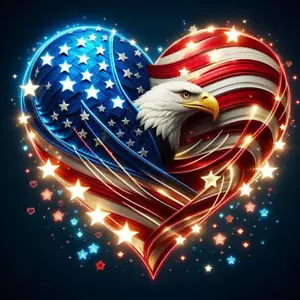 4Th of July Diamond Painting Kits for Adults,Independence Day Diamond Art Kits.. - Picture 1 of 7
