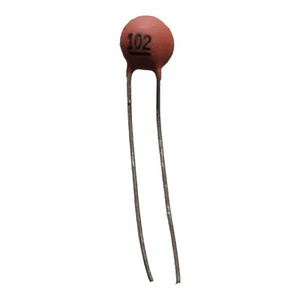 1000 pf (102) 50V (2 pcs) Ceramic Disc Capacitors - Picture 1 of 4