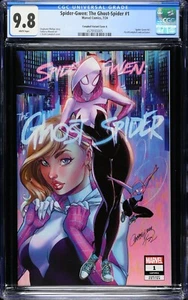 Spider-Gwen The Ghost-Spider #1 CGC 9.8 J Scott Campbell Variant Cover A Edition - Bild 1 von 2