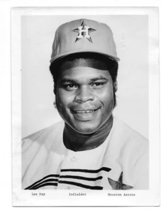  1972 HOUSTON ASTROS 5 x 7 Fotos LEE MAY "THE BIG BOPPER" Hochglanzmedien   - Bild 1 von 1