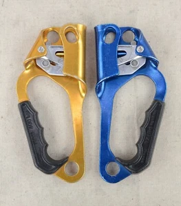 PETZL Ascensores de Ascensión para Cuerda de Cueva de Montaña Escalada Izquierda y Derecha Juego de 2 - Imagen 1 de 11