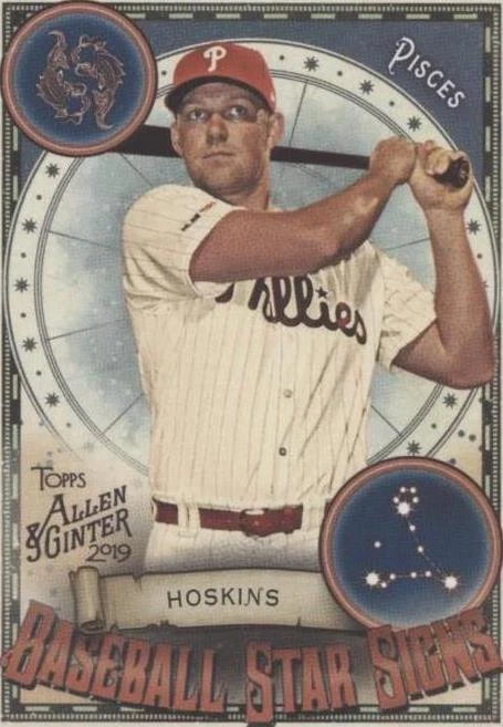 2019 Topps Allen & Ginter - Rhys Hoskins #BSS-40