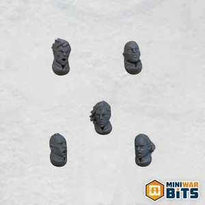 Freeguild Steelhelms Helmetless Head Bits - Warhammer AoS Cities of Sigmar - Picture 1 of 1