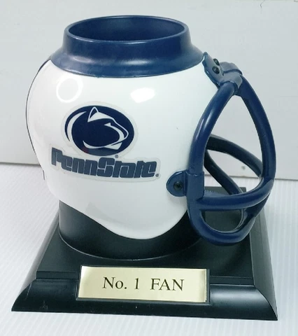 Vintage Penn State Mug & Stand  Made in USA College Football Cover