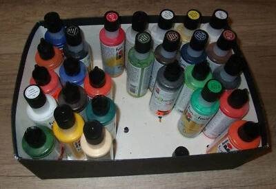 Window Color Set 27 Fenstermalfarben Fensterfarben Malfarben Glasfarbe - Bild 1 von 2