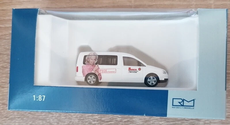 Rietze 51557 - 1/87 Volkswagen Caddy Maxi La Johanniter Rv Südbrandenburg - - Immagine 1 di 1