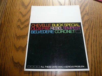 1969 Ford Torino Fairlane LTD XL Sales Brochure/Mailer - Vintage  - Image 1 of 4