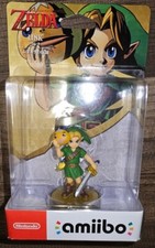 Legend of Zelda Majoras Mask Young Link Amiibo NEW Majora's Wii U Switch 3DS
