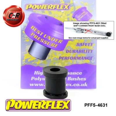 Powerflex Cambio Brazo Frt Cojinete Ovalado Para BMW F32, F33, F36 4 Serie 2013- - Imagen 1 de 4