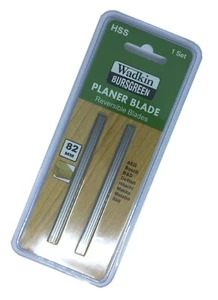 Planner Blades for 2 HSS Reversible 82mm Electric Power Tool Fits Bosch DeWalt - Picture 1 of 2