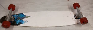 Mercer 37-1/4" Long Skateboard Deck Gull Wing Trucks Sector Nine 754 Durometer - Picture 1 of 16