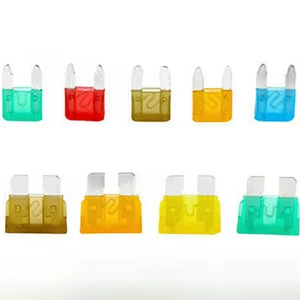 300 Pieces Mini Blade Fuses Car Van Bike Truck Set 2 5 10 15 20 25 30 40A - Picture 1 of 13