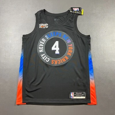 Camiseta deportiva 100 % auténtica Derrick Rose Nike Knicks City Edition talla 44 M para hombre Foto 1 de 4