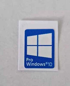 5 Stück Aufkleber für Windows 10 win10 Pro Sticker Logo 16x22 blau Neu - Bild 1 von 1