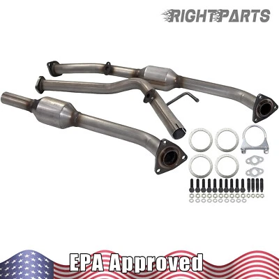 Exhaust Catalytic Converters For 2001 2002 2003 2004 Toyota Sequoia 4.7L EPA - Imagem 1 de 4