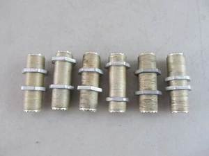 6 Pack UHF SO239 Female to UHF SO239 Female Coaxial Bulkhead Inline Couplers 2" - Zdjęcie 1 z 4